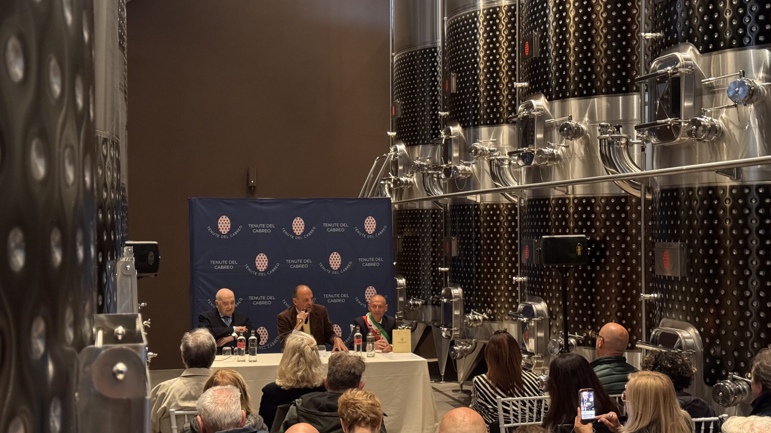 Inaugurazione Nuova Cantina del Cabreo